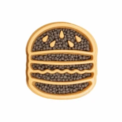 ZippyPaws Happy Bowl Dog Slow Feeder Burger 8 ZippyPaws Happy Bowl Dog Slow Feeder Burger -Cat And Dog Supplies 26 1 1