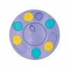 ZippyPaws SmartyPaws Dog Slow Puzzle Feeder Purple -Cat And Dog Supplies ZIP SMA BOW PUZ P 1