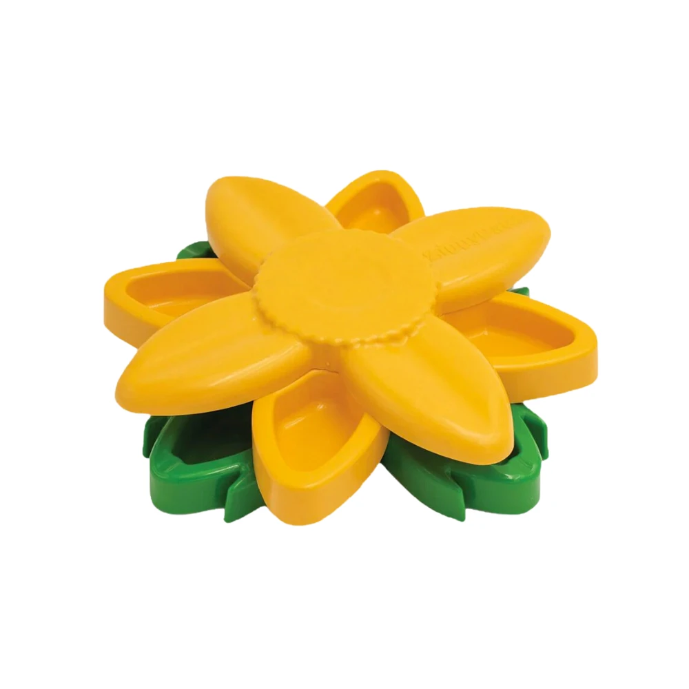 ZippyPaws SmartyPaws Dog Slow Feeder Sunflower 3 ZippyPaws SmartyPaws Dog Slow Feeder Sunflower