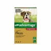 Advantage Dog Large 22.1 - 55lbs Red -Cat And Dog Supplies advantage dog large 10 25kg red