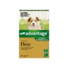Advantage Puppy & Dog Small Up To 10lbs Green -Cat And Dog Supplies advantage puppy and small dogs up to 4kg green