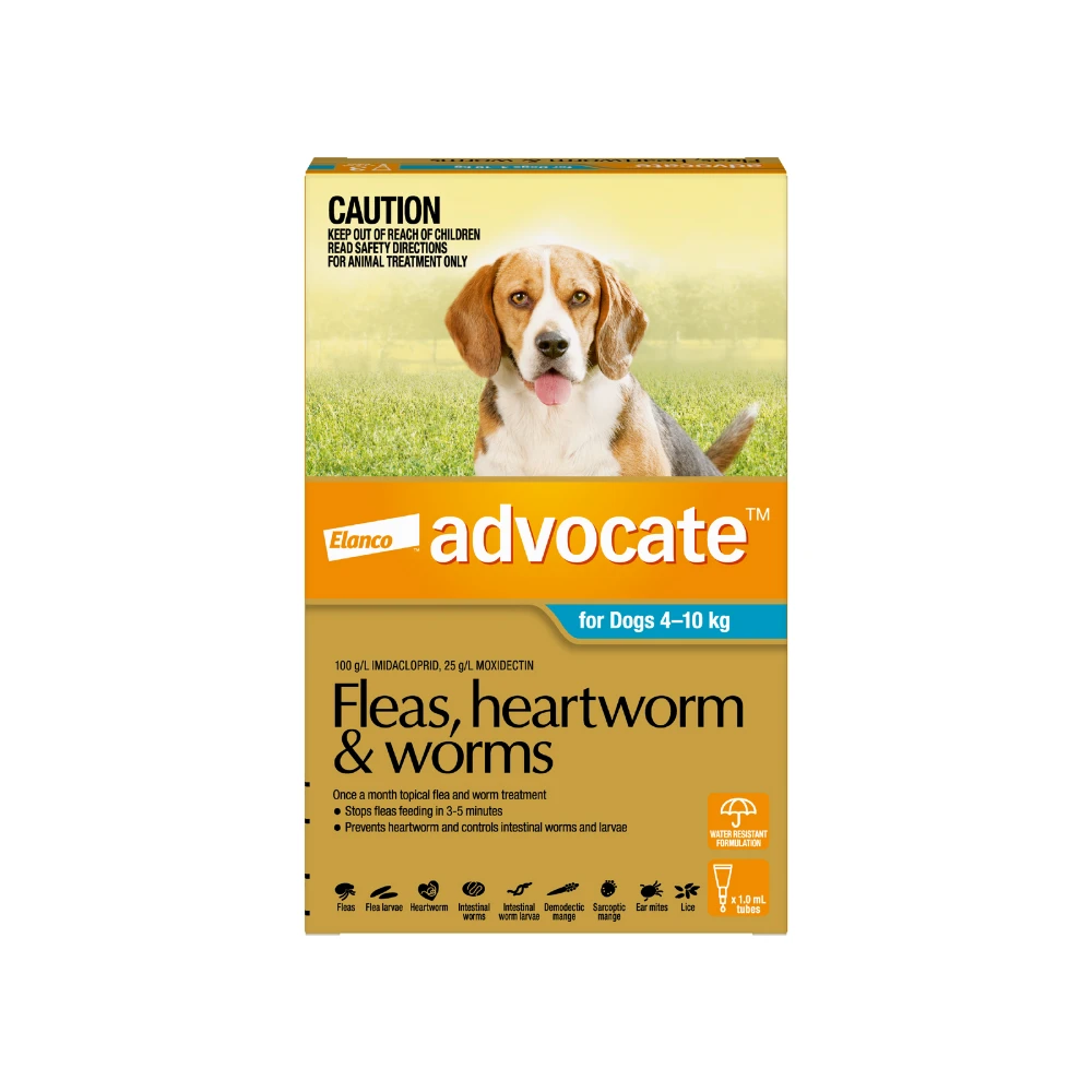 Advocate Dog Medium 9.1 - 20lbs Aqua 3 Advocate Dog Medium 9.1 - 20lbs Aqua