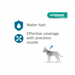 Aristopet Complete Flea & Tick Spot On Dog Large 44-88lbs Blue -Cat And Dog Supplies aristopet complete flea and tick spot on dog 20 40kg blue features 3