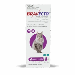Bravecto Spot On For Cats 13.7 - 27.5lbs Purple 2 Pack