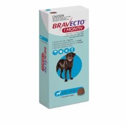 Bravecto 1 Month Large Dog 44 - 88lbs Blue 1 Pack