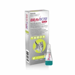 Bravecto Plus Cat 2.6-6.1lbs Green