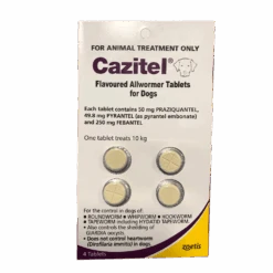 Cazitel Dog 22lbs Purple 4 Pack