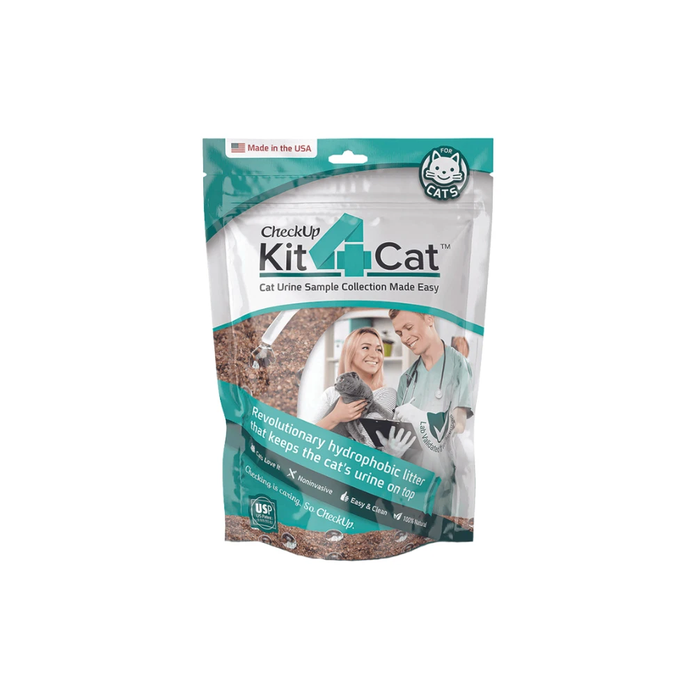 CheckUp Kit4Cat Hydrophobic Litter Kit 3 X 300g 3 CheckUp Kit4Cat Hydrophobic Litter Kit 3 X 300g