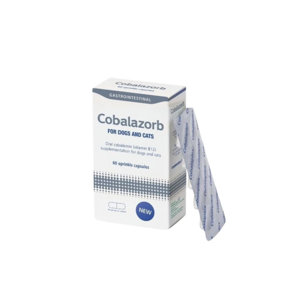 Cobalazorb (B12) For Dogs & Cats 60 Capsules 3 Cobalazorb (B12) For Dogs & Cats 60 Capsules