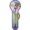 Triple-Pet Ez Dog Toothbrush Small Breeds -Cat And Dog Supplies ez dog triple pet toothbrush for dogs small breed 33