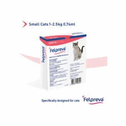 Felpreva Spot On Cat Small 2.2-5.5lbs Pink 1 Pack -Cat And Dog Supplies felpreva spot on cat small 2.2 5.5lbs pink 1 pack back