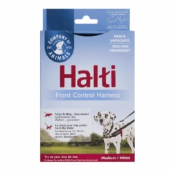 Halti Front Control Harness Black/Red Medium
