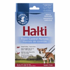 Halti Front Control Harness Black/Red Small