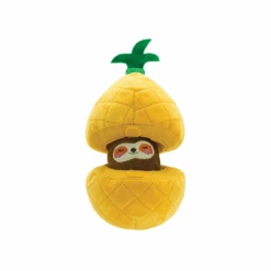 Prestige HugSmart Puzzle Hunter Fruity Critters Pineapple Dog Toy