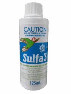 Inca Sulfa 3 Cage Birds Treatment Solution 125 ML
