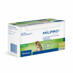 Milpro Broad Spectrum Allwormer Small Cat 1.1 - 4.4lbs 24 Tablets