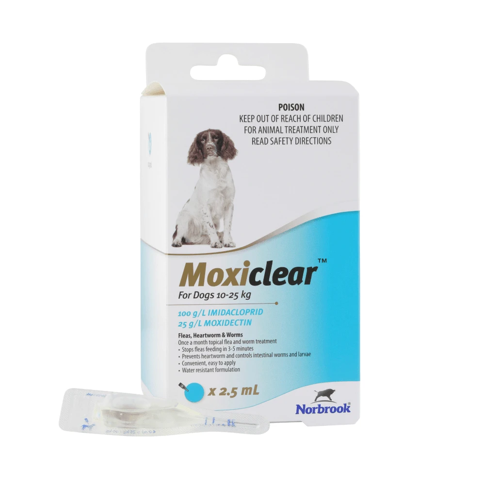 Moxiclear Dog 22 - 55lbs Blue 3 Moxiclear Dog 22 - 55lbs Blue