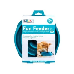 Outward Hound Fun Feeder Slo-Bowl Drop Dog Bowl Teal 9 Outward Hound Fun Feeder Slo-Bowl Drop Dog Bowl Teal -Cat And Dog Supplies new project 22