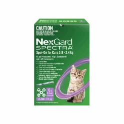 Nexgard Spectra Spot On Cat Small 1.8-5.3 Lbs -Cat And Dog Supplies nexgard spectra spot on cat 0.8 2.4kg 6 pack 1