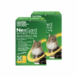 Nexgard Spectra Spot On Cat Large 5.5-16.5 Lbs -Cat And Dog Supplies nexgard spectra spot on cat 2.5 7.5kg 12 pack 1
