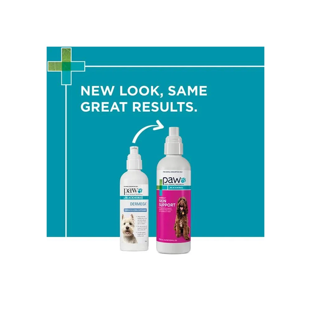 PAW Dermega Skin Support 200ml 4 PAW Dermega Skin Support 200ml - Image 2