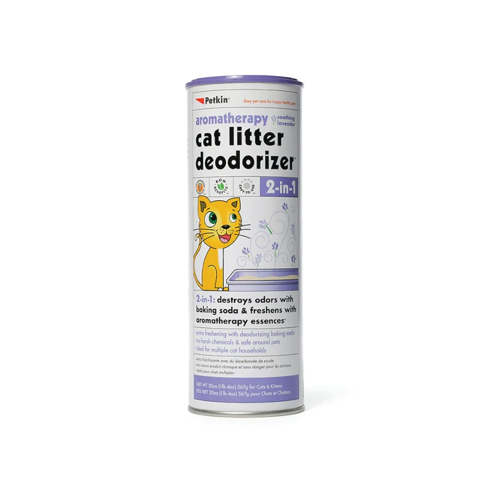 Petkin Cat Litter Deodorizer Lavender 567g 3 Petkin Cat Litter Deodorizer Lavender 567g