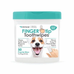 Petkin Fingertip Tooth Wipes 50 Pack