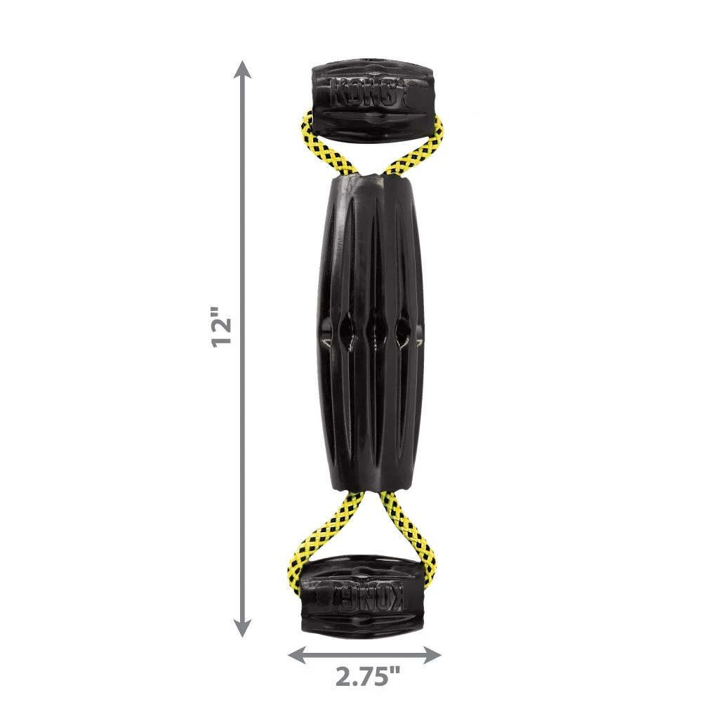 KONG Jaxx Triple Barrel Dog Toy Large 5 KONG Jaxx Triple Barrel Dog Toy Large - Image 3