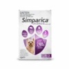 Simparica Extra Small Dog 5.6 - 11lbs Purple 3 Pack -Cat And Dog Supplies purple