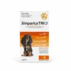 Simparica Trio Dog Small 11.1 - 22lbs Orange 1 Simparica Trio Dog Small 11.1 - 22lbs Orange -Cat And Dog Supplies simparica trio chews small no size
