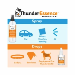 ThunderEssence Calming Drops For Dogs 15ml -Cat And Dog Supplies thunderessence drops spray