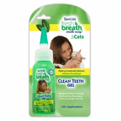 Tropiclean Clean Teeth Gel Cat 59mL -Cat And Dog Supplies tropiclean cat1000px