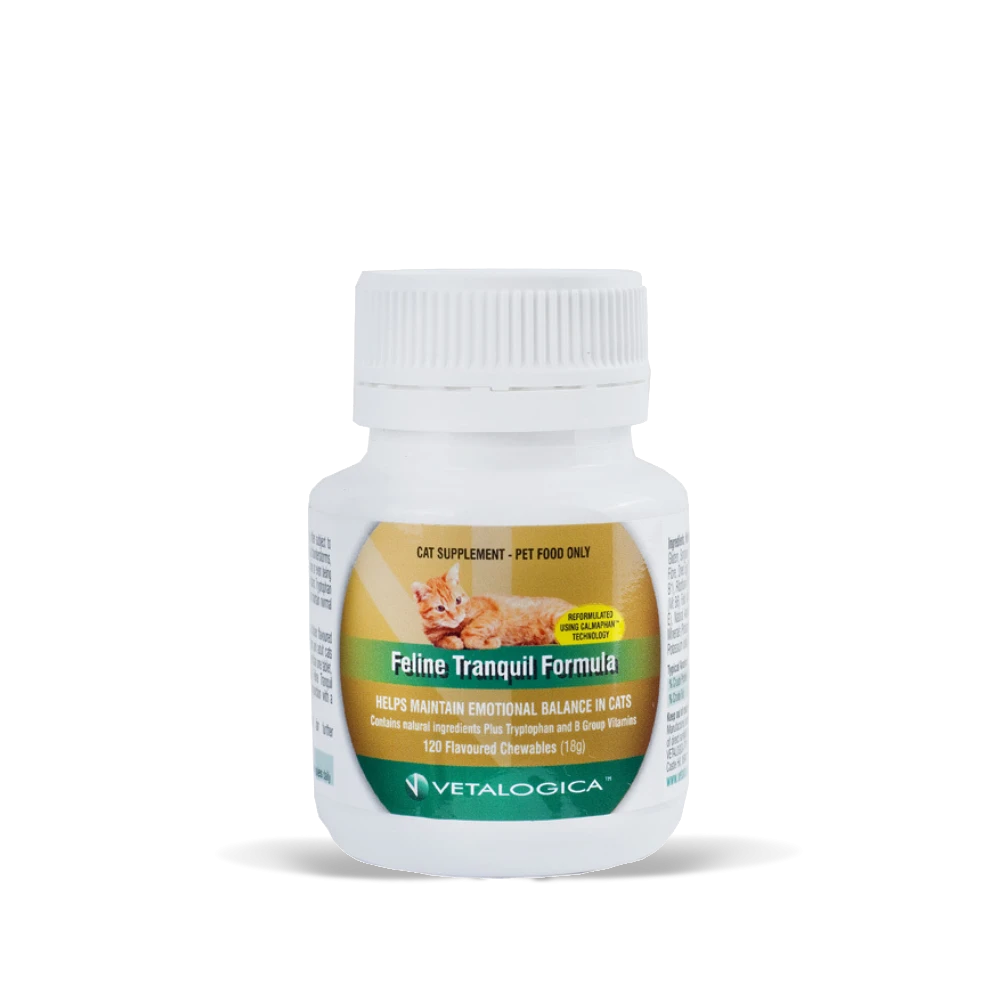 Vetalogica Cat Tranquil Formula 120 Tablets 3 Vetalogica Cat Tranquil Formula 120 Tablets