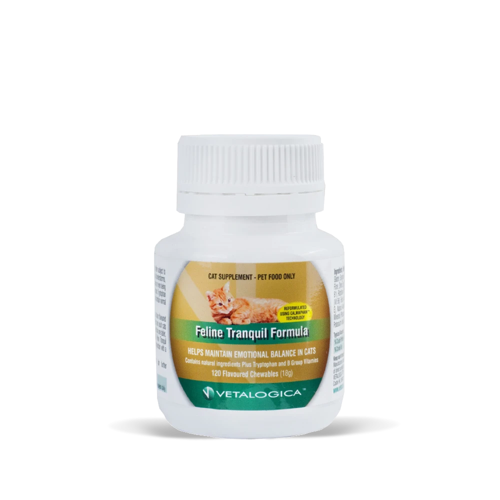 Vetalogica Cat Tranquil Formula 120 Tablets 5 Vetalogica Cat Tranquil Formula 120 Tablets - Image 3