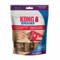 KONG Ziggies Adult Dog Chew Large