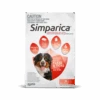Simparica Dog Extra Large 88.1 - 132lbs Red 2 Simparica Dog Extra Large 88.1 - 132lbs Red -Cat And Dog Supplies xlarge red 2