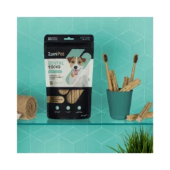 ZamiPet Dental Sticks Dog Adult -Cat And Dog Supplies zamipet dental sticks adult 190g bathroom shot 1