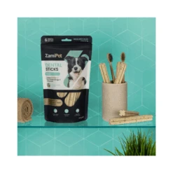 ZamiPet Dental Sticks Dog Adult -Cat And Dog Supplies zamipet dental sticks adult 200g bathroom shot 1