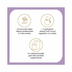 ZamiPet HappiTreats Relax & Calm Dog 30 Chews 9 ZamiPet HappiTreats Relax & Calm Dog 30 Chews -Cat And Dog Supplies zamipet happi treats relax and calm 200g benefits