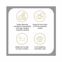 ZamiPet Senior Support Dog 60 Chews -Cat And Dog Supplies zamipet senior support 30 chews 150g benefits