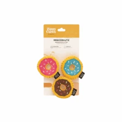 Prestige ZippyClaws Mini Donutz Cat Toy 3 Pack