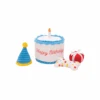 ZippyPaws Zippy Burrow Birthday Cake Dog Toy