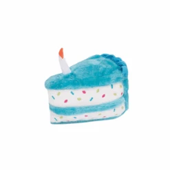 Prestige ZippyPaws NomNomz Birthday Cake Blue Dog Toy