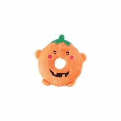 Prestige ZippyPaws Halloween Donutz Buddies Pumpkin Dog Toy