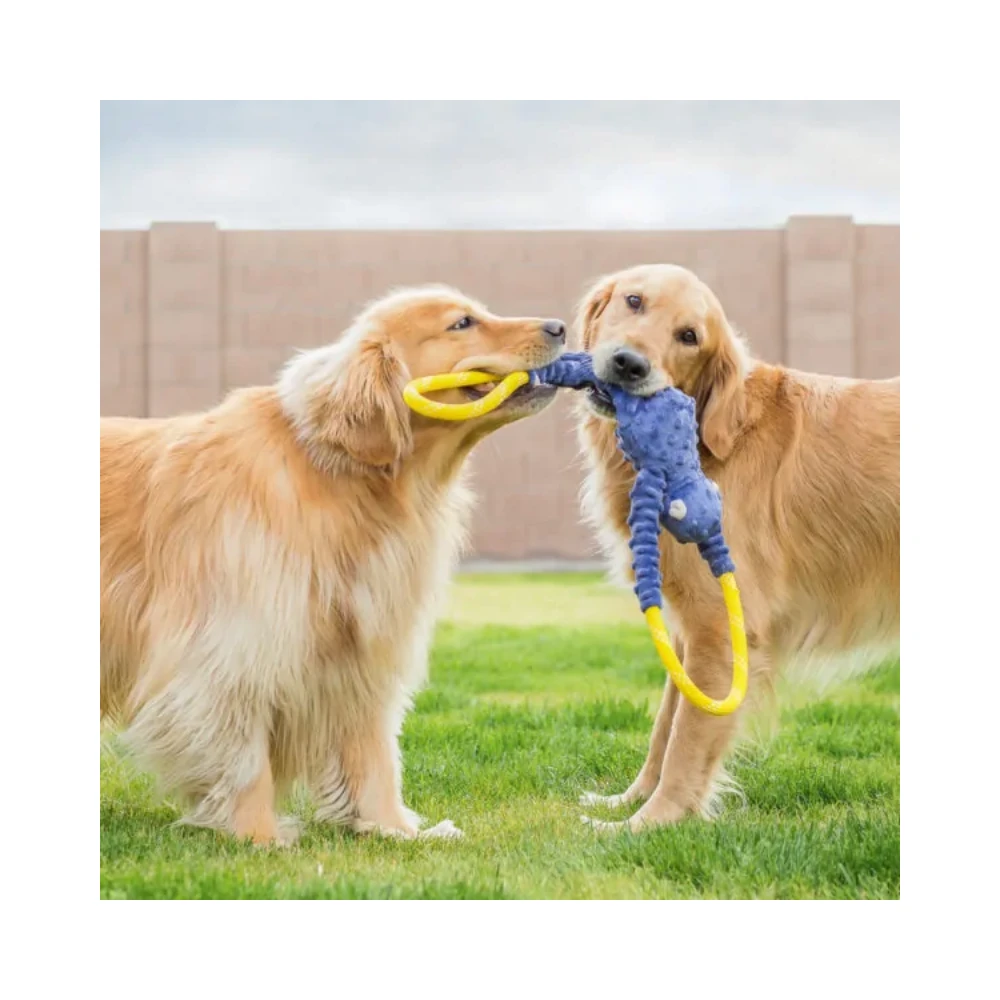 Prestige ZippyPaws RopeTugs Panda Squeaker Dog Toy 5 Prestige ZippyPaws RopeTugs Panda Squeaker Dog Toy - Image 3