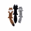 ZippyPaws Weasel, Skunk, & Wolf Dog Toy -Cat And Dog Supplies zippypaws skinny peltz weasel skunk wolf large 3 pack