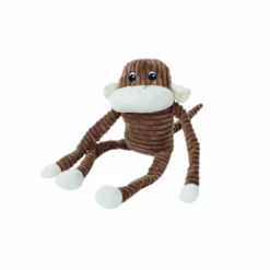 Prestige ZippyPaws Spencer The Crinkle Monkey Dog Toy