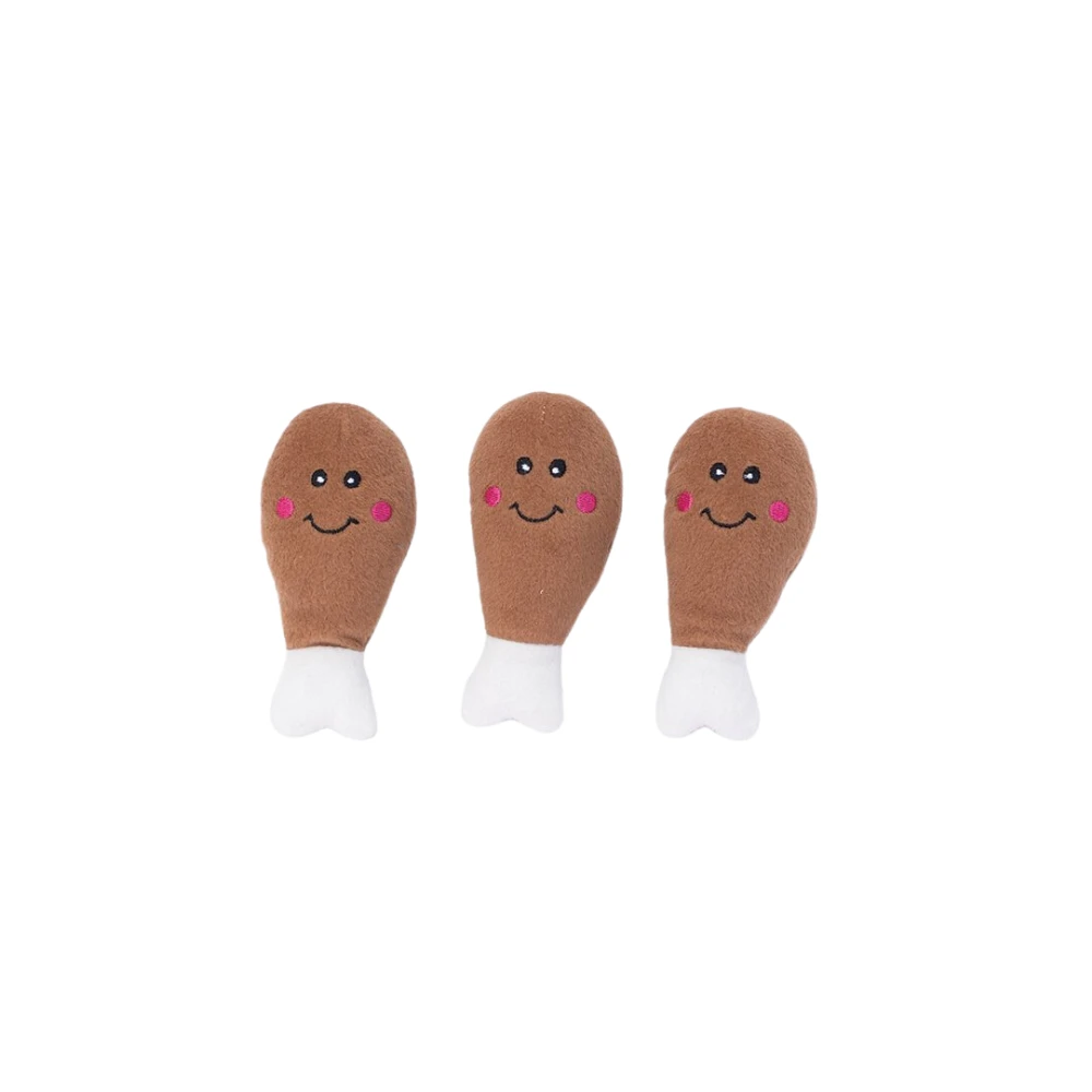 Prestige ZippyPaws Zippy Burrow Chicken Bucket Squeaker Dog Toy 4 Prestige ZippyPaws Zippy Burrow Chicken Bucket Squeaker Dog Toy - Image 2